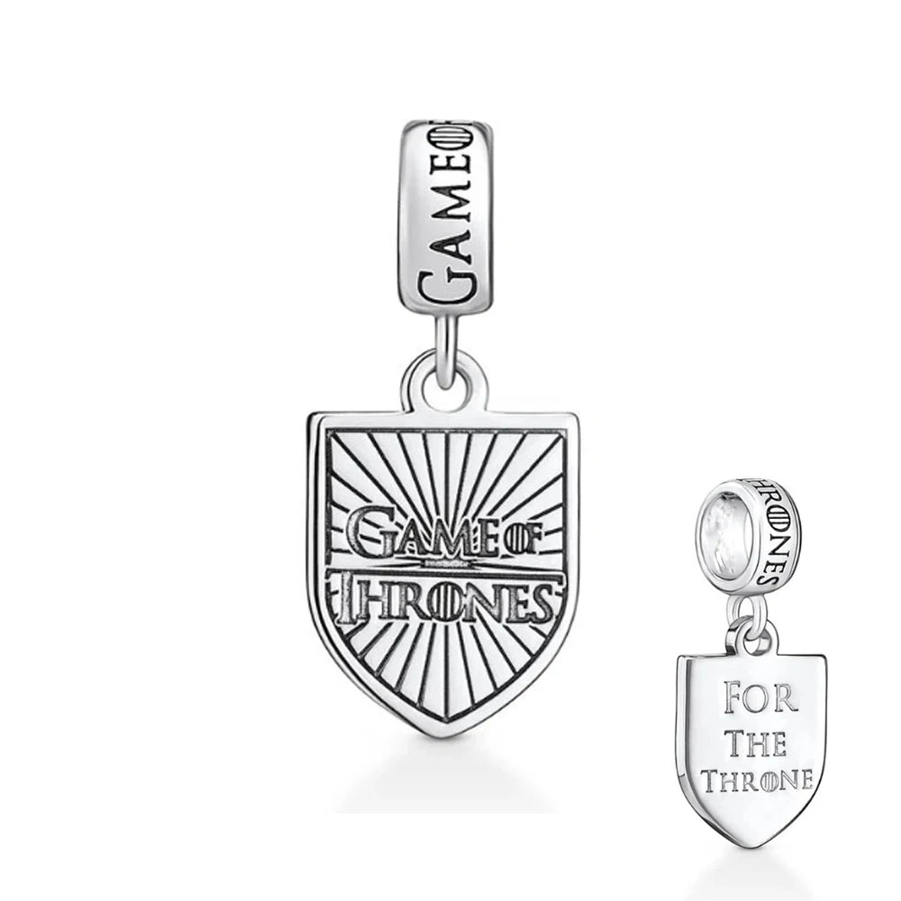 Mali Charms: Game of Thrones Set - House Stark Crest