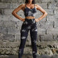 Tie Dye Yoga Women's Tracksuit Fitness Yoga Sets Sportswear Workout Bra+High Waist Leggings Gym Clothing Seamless Sports Suits