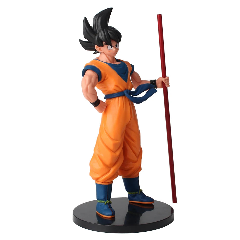 Hot Dragon Ball Son Goku Super Saiyan Anime Figure 22cm Goku DBZ Action Figure Model Gifts Collectible Figurines for Kids