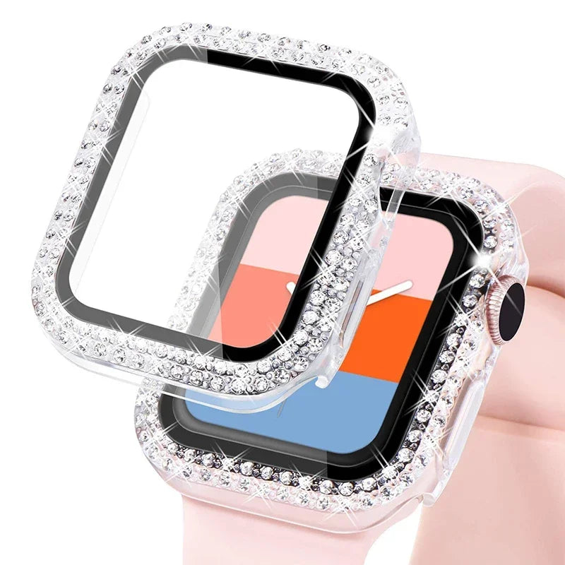 Apple Watch Sparkling Case + Glass Cover