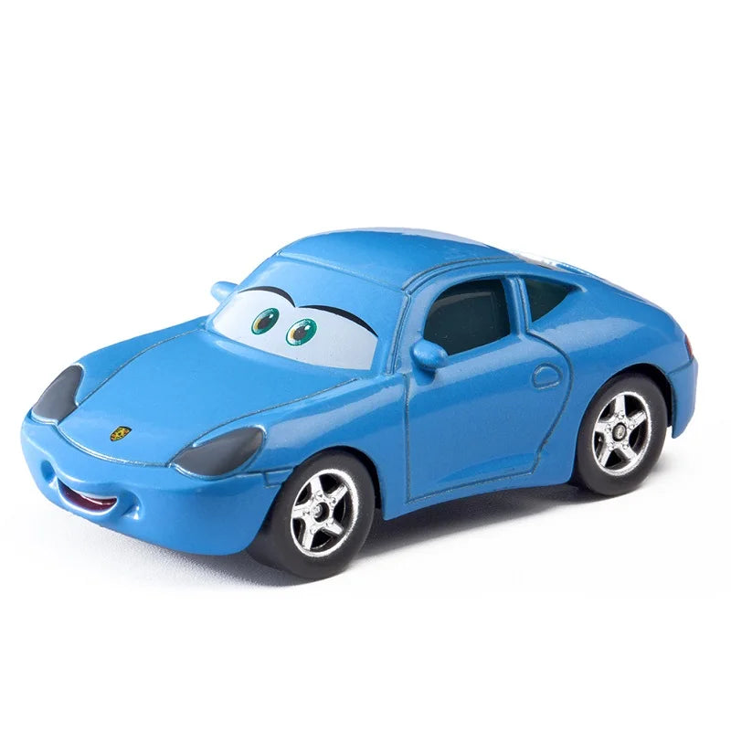 Cars Disney Pixar Cars Lightning McQueen 1:55 Alloy Metal Model Car Toy Mater Sheriff Metal Toys Vehicles Boy Children Gifts