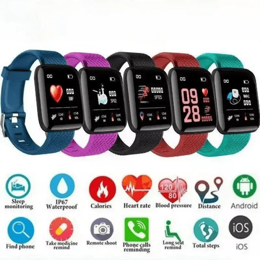 Chip Smartwatch With Multifunctional Bluetooth Connection For Male And Female Android System Smartwatch