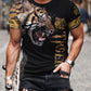 Fast Fashion - Lion Print Graphic T-Shirts