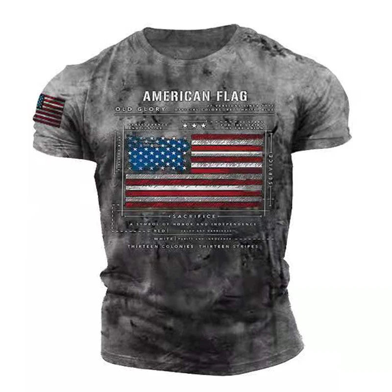 Fast Fashion - Grunge American Flag