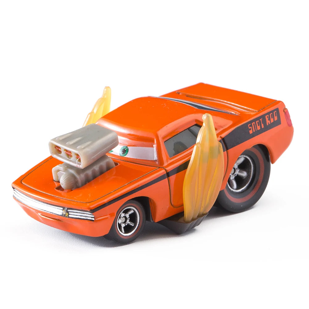 Cars Disney Pixar Cars Lightning McQueen 1:55 Alloy Metal Model Car Toy Mater Sheriff Metal Toys Vehicles Boy Children Gifts