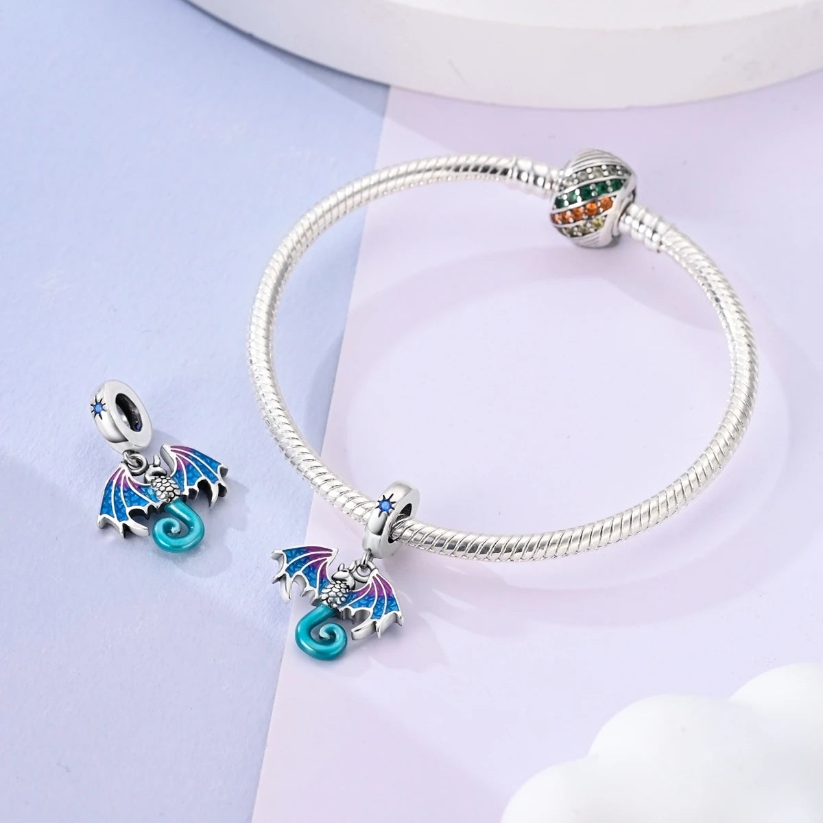 Mali Charms: Vibrant Life Set - The Ice Dragon