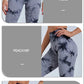 Tie Dye Yoga Pants Sport Leggings Women Seamless High Waist Push Up Woman Tights Fitness Workout Leggins Gym Clothing 2024 New