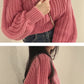 Loose Vintage Harajuku Lantern Long Sleeve Women Sweater Korean Autumn Winter Knitwear Soft Warm Tops Chic Solid Femme Sweater