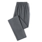 Ice Silk Men's Pants 2023 Summer New Black Gray Thin Business Casual Pants Outdoor Elastic Breathable Straight Leg Sweatpants