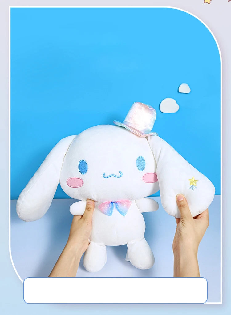 25CM Sanrio Kawaii Colorful Cinnamoroll Cartoon Cute Stuffed Toys kawaii Gifts Soft Plush Birthdays Christmas For Girlfriend