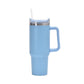 40oz 1200ML High Quality Insulated Tumbler with Handle Straw Double Wall Thermal Iced Travel Cup Coffee Cup Perfect Gift