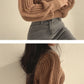 Loose Vintage Harajuku Lantern Long Sleeve Women Sweater Korean Autumn Winter Knitwear Soft Warm Tops Chic Solid Femme Sweater