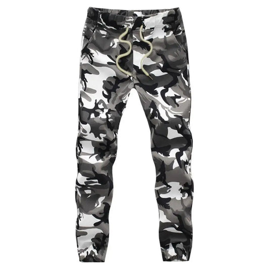 Camouflage Jogger Pants Sweatpants Men Pure Cotton Mens Spring Autumn Pencil Harem Pant Men Comfortable Trousers Camo Joggers