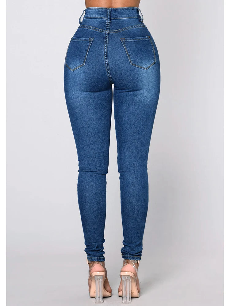 Everyday High-Waist Stretch Jeans