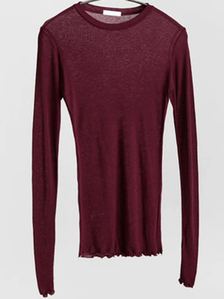 HQ Plain Long Sleeve T Shirt