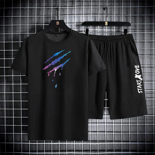 Marquis Casual - 2pc Shirt & Shorts Set