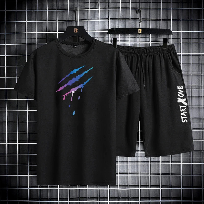 Marquis Casual - 2pc Shirt & Shorts Set