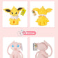 Original Pokemon Pikachu Plush Stuffed Animal Toy Eevee Mew Cubone Psydusk Lapras Gengar Charizard Peluche  Doll Gift For Kids