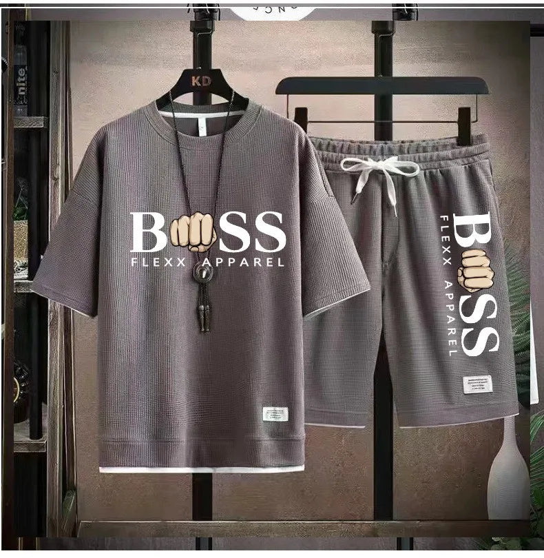 BOSS - 2pc Graphic T-Shirt & Shorts