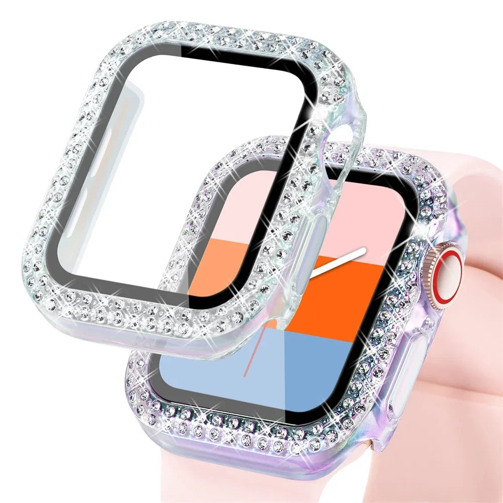 Apple Watch Sparkling Case + Glass Cover