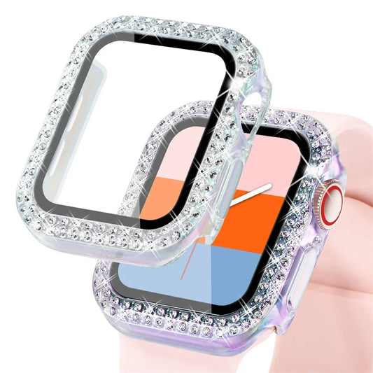 Apple Watch Sparkling Case + Glass Cover