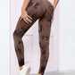 Woma Yoga Trendy Tie Dye Yoga Tights Seamless High Stretch Tummy Control Gym Leggings Seamless Tie Dye Leggings 2023 New