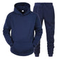 Men's Hooded Sweatshirts and Men Pants Tracksuit Set