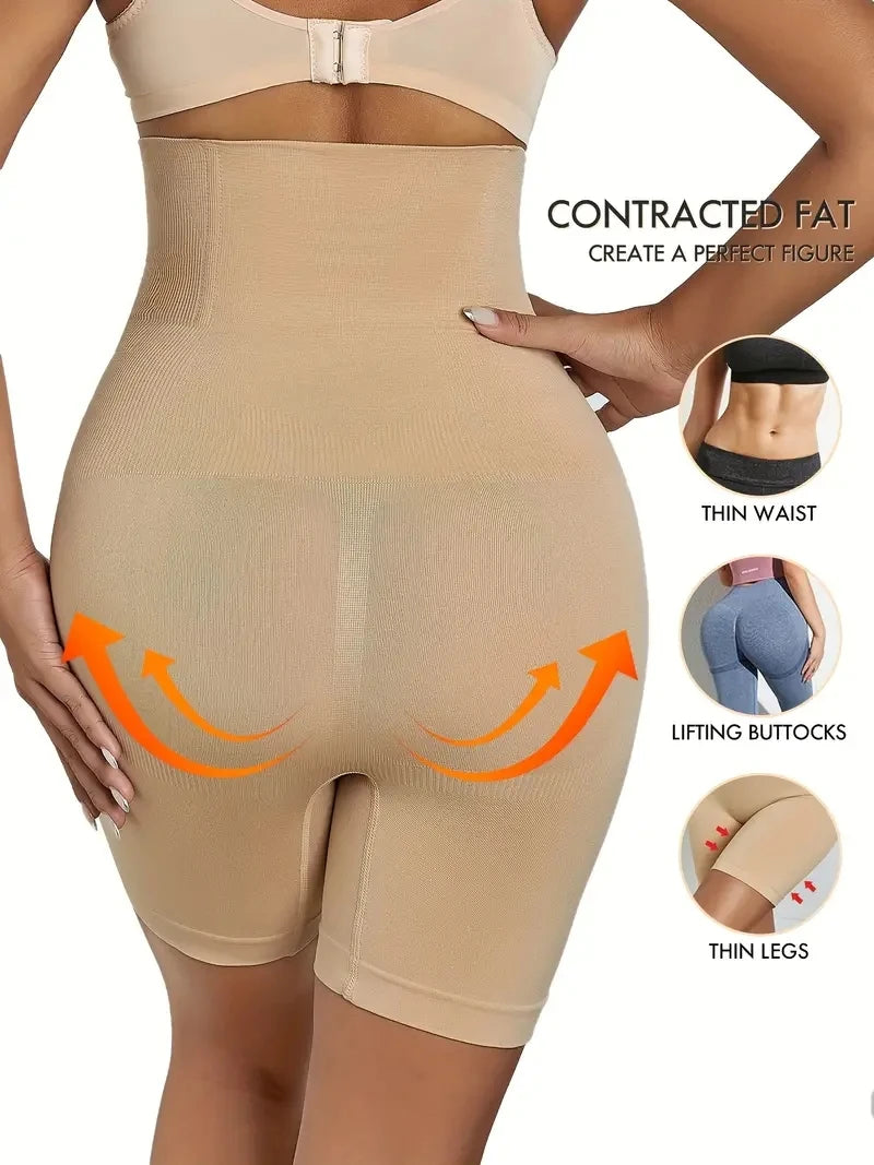 Women's High Waist Butt Shaping & Lifting Boyshorts,