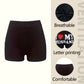 Women Shorts Sleep Bottoms Pajamas Boxers Black S M L Love Letter Printing Painted Design Casual Sports Fitness Sleep