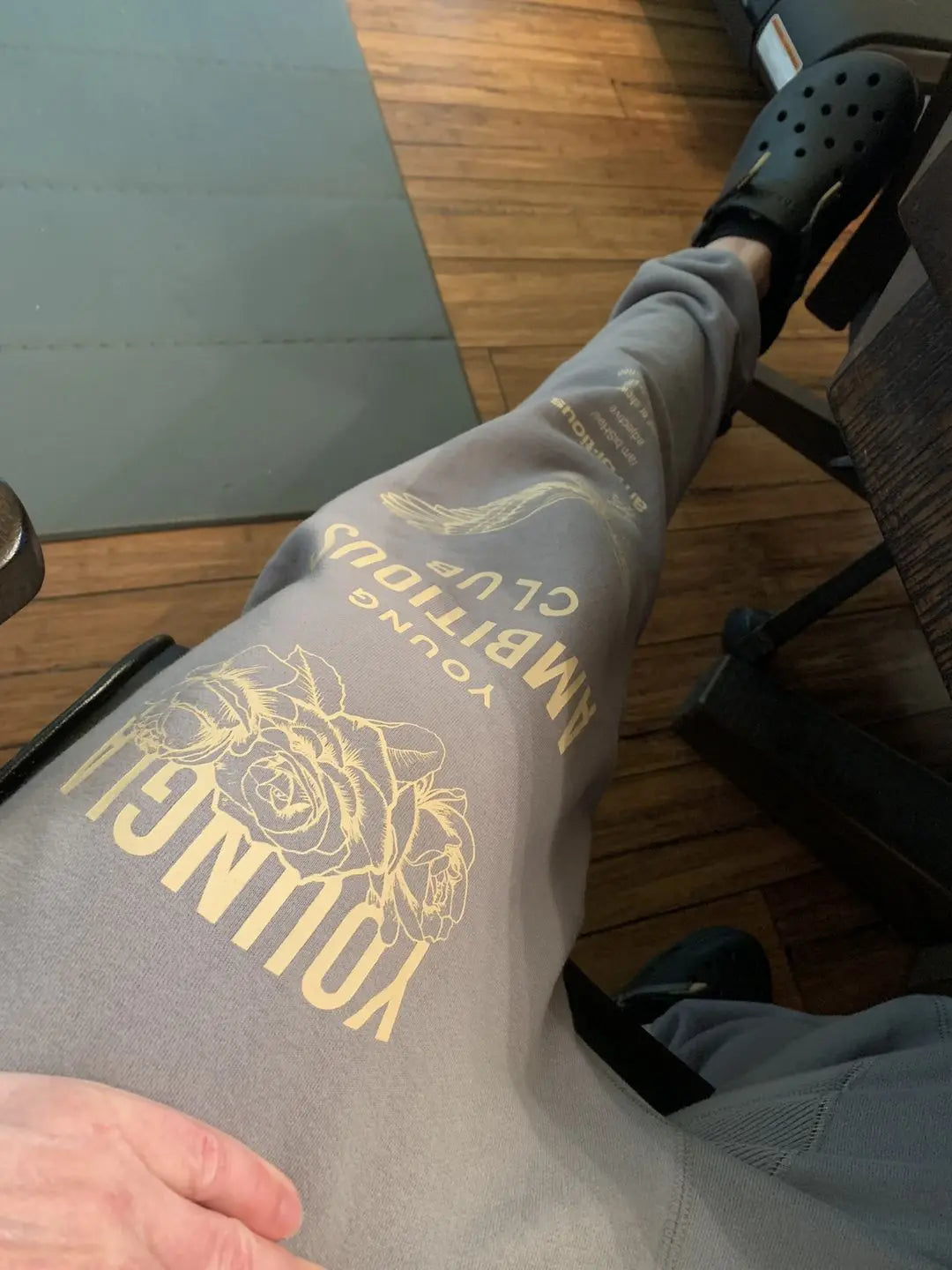 2023 New Autumn Men's Sweatpants Europe and The United States Long Sports Leisure Fitness Training Pants