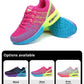 Women Air Cushion Running Shoes for Tennis Sports Fashion Sneakers Lace Up Lightweight Breathable Leisure Gym Walking Shoes