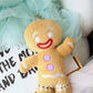 Gingerbread Man Plush Doll Sofa Decoration Cute Cookie Man Stuffed Toys Key Chain Soft Pendant Gifts