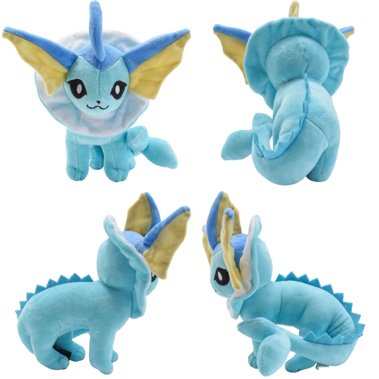 Vaporeon Stuffed Plush Doll Toy 18CM Pikachu Eevee Glaceon Leafeon Umbreon Espeon Jolteon Flareon Pet Elves Gift