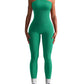 New Autumn Women Ribbed One Shoulder Jumpsuit Hip Lifting One Piece Yoga Seamless Bodycon