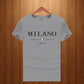 BARCA - Spain Letter-Print T-Shirts - Men's