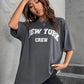 Hirsionsan Oversized Letter Graphic T-shirt Women 2023 Summer Soft O-neck Short Sleeve Tees Female Casual Loose Higt Street Top