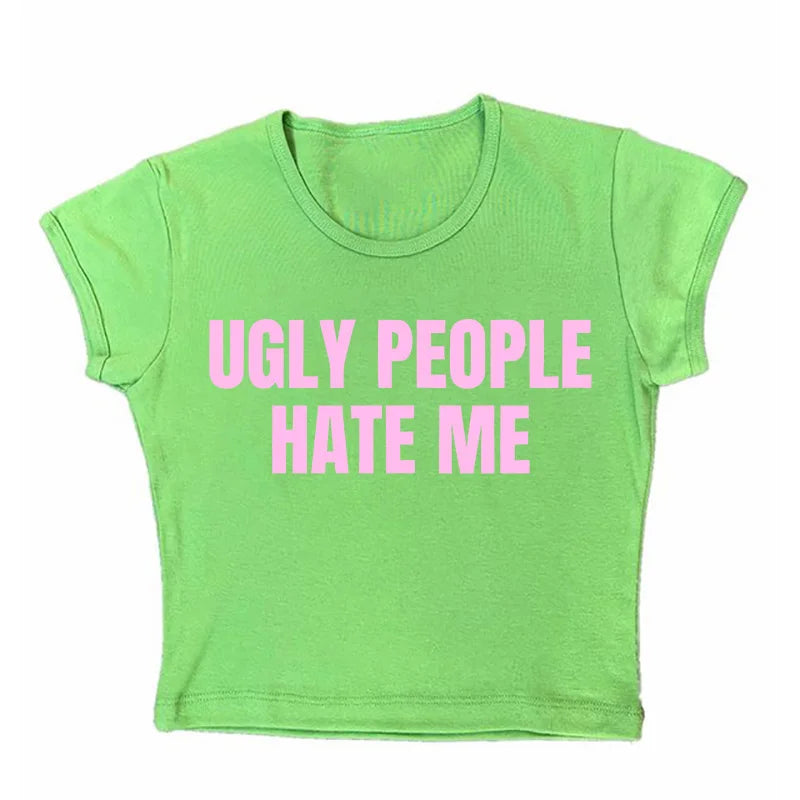 Y2K Ugly People Hate Me Set - Pieces Sold Separately