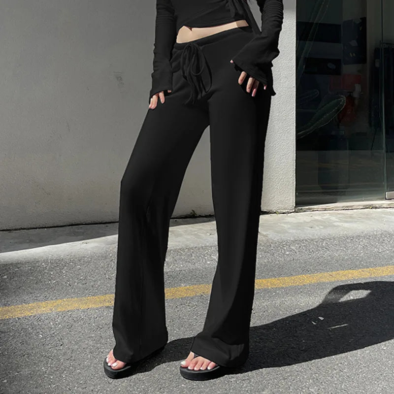 Malinova Autumn - High Waist 2pc Drawstring Set