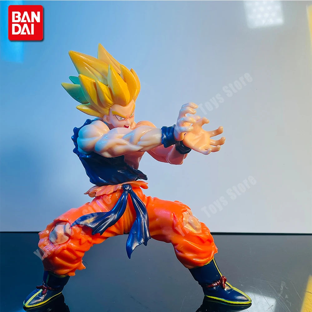 Dragon Ball Z Son Goku Anime Figure Battle Damage Shockwave Manga Statue Pvc Action Figurine Collectible Model Doll Toys