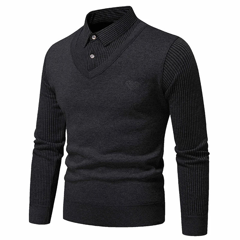 HQ 2-In-1 Polo Shirt & Sweater Combination