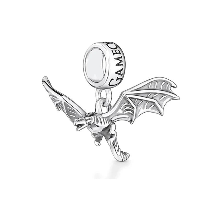 Mali Charms: Game of Thrones Set - House Stark Crest