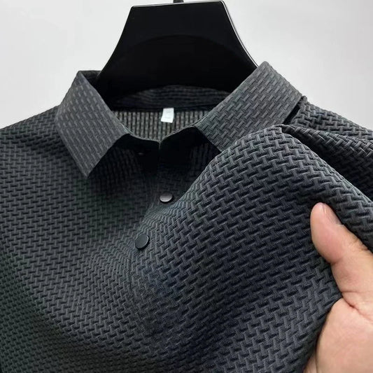 Men's Business Casual Breathable Polo