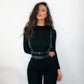 Women's Long Sleeve High-Elastic Jumpsuit