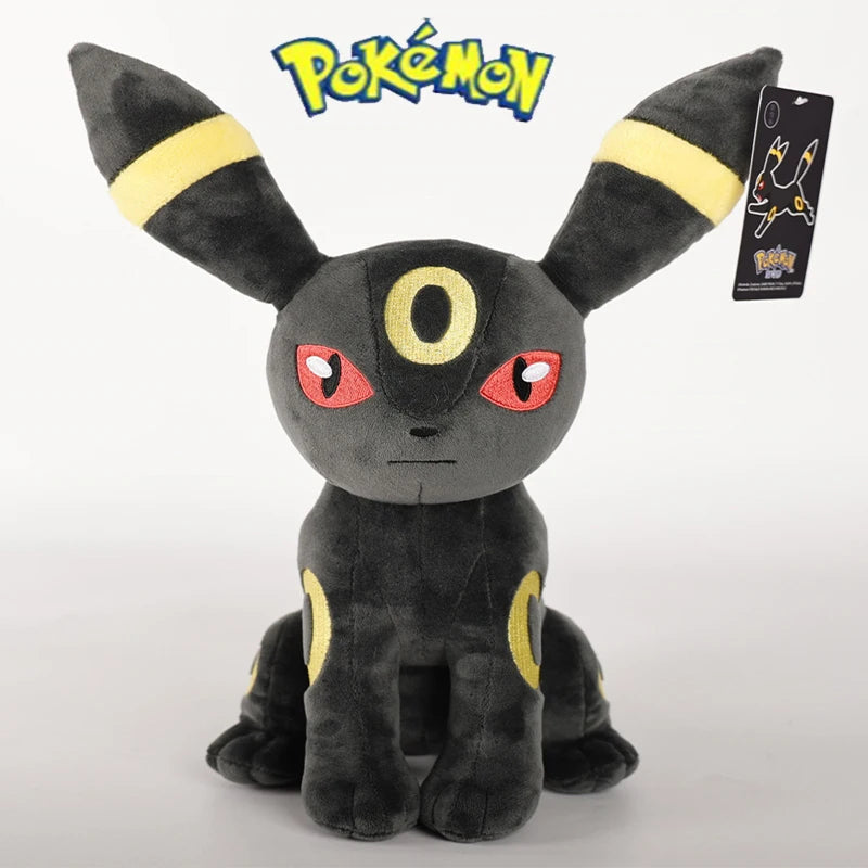 Big Umbreon Plush Toy Vaporeon Eevee sylveon laceon Flareon  Leafeon Jolteon Espeon Stuffed Peluche Kids Toy Gift