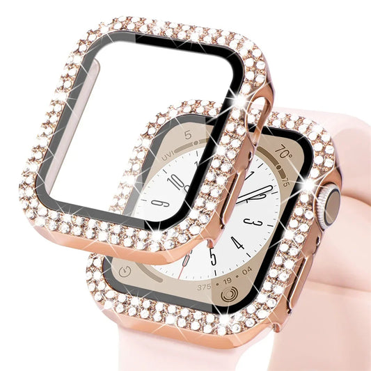 Apple Watch Sparkling Case + Glass Cover