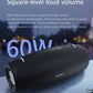 ZEALOT S67 60W Portable Bluetooth Speaker Outdoor Party Speaker Big Loud Speaker Excellent Bass Performace 3D Speaker