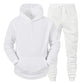 Men's Hooded Sweatshirts and Men Pants Tracksuit Set