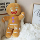 Gingerbread Man Plush Doll Sofa Decoration Cute Cookie Man Stuffed Toys Key Chain Soft Pendant Gifts