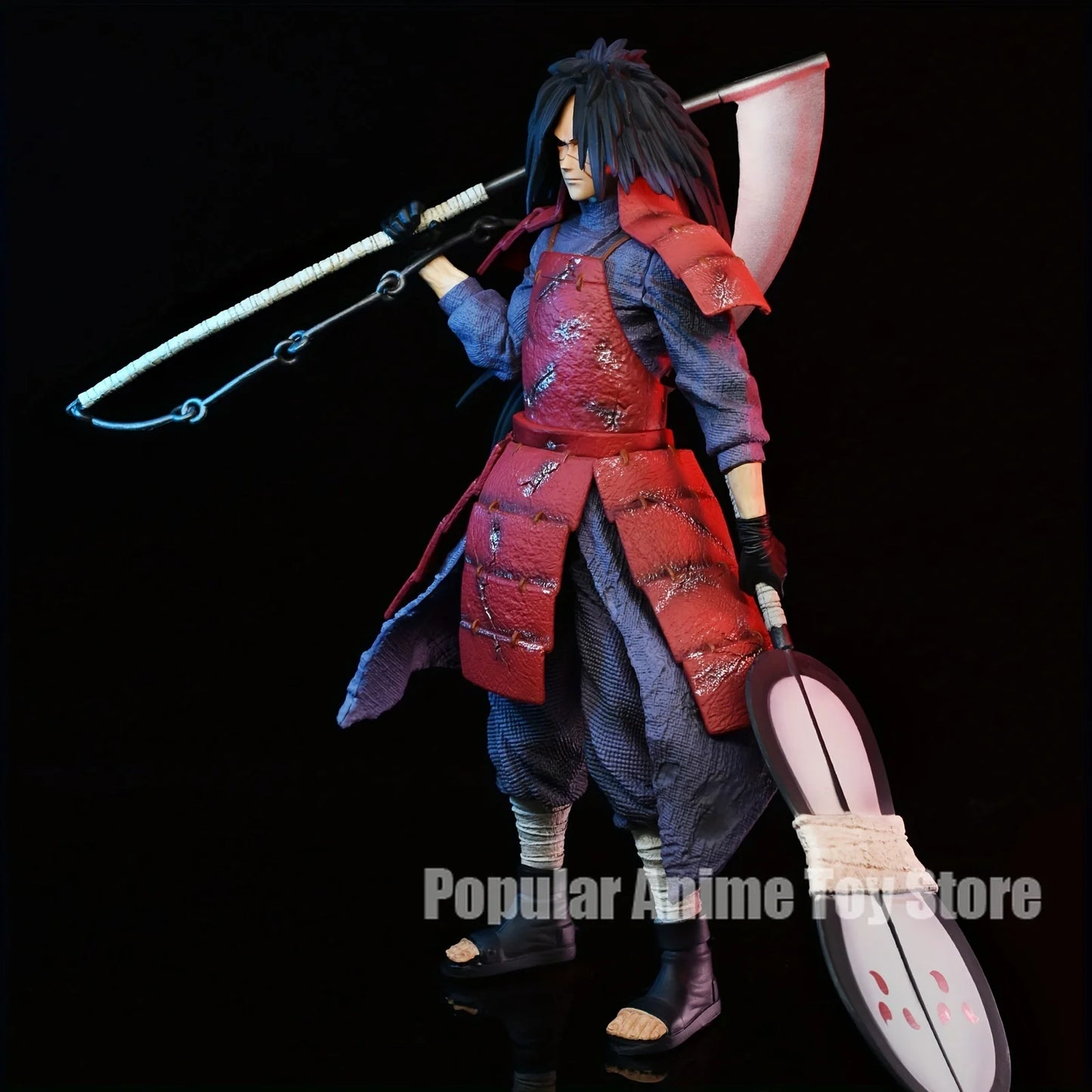 10.62in/27cm Anime Naruto Figure Uchiha Madara Fgiure Senju Hashirama Figure PVC Action Figures Collection Model Toys Gifts