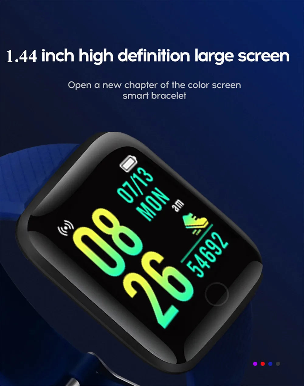 Chip Smartwatch With Multifunctional Bluetooth Connection For Male And Female Android System Smartwatch